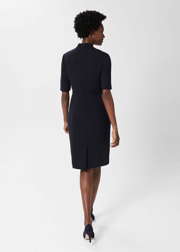 Hobbs Abi Dress Navy