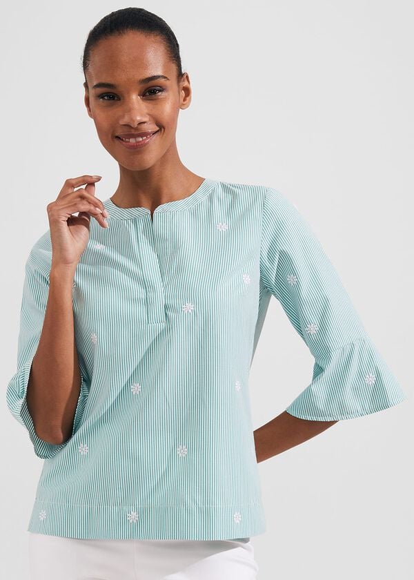 hobbs Acacia Top Aruba Green