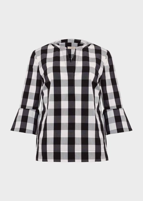 Hobbs Acacia Top Black White