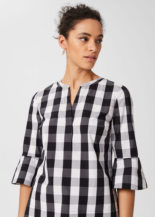 hobbs Acacia Top Black White