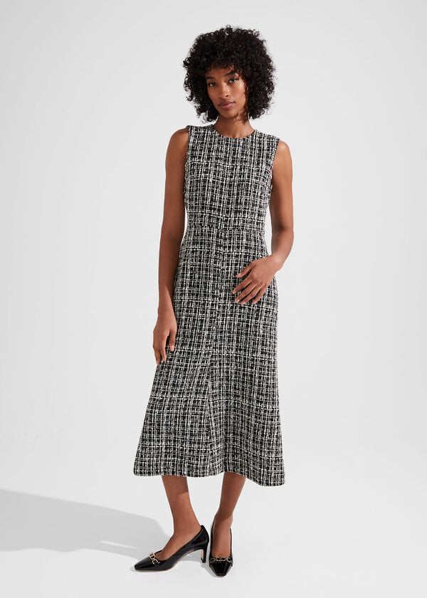 hobbs Adelaide Dress Black Ivory