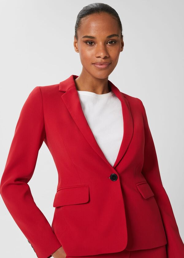 Hobbs Adelia Jacket Red