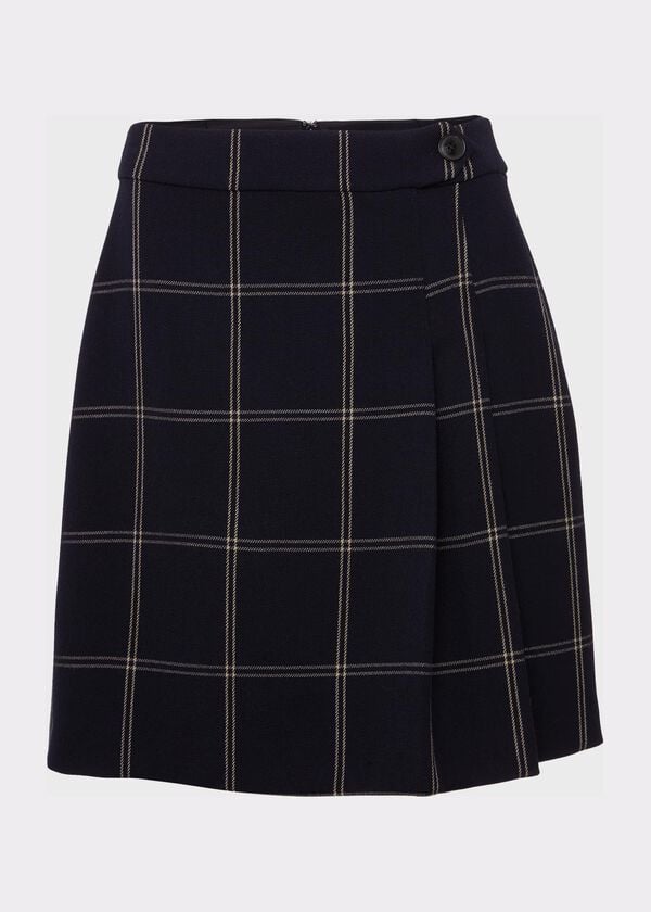 Hobbs Adley Skirt Navy Camel