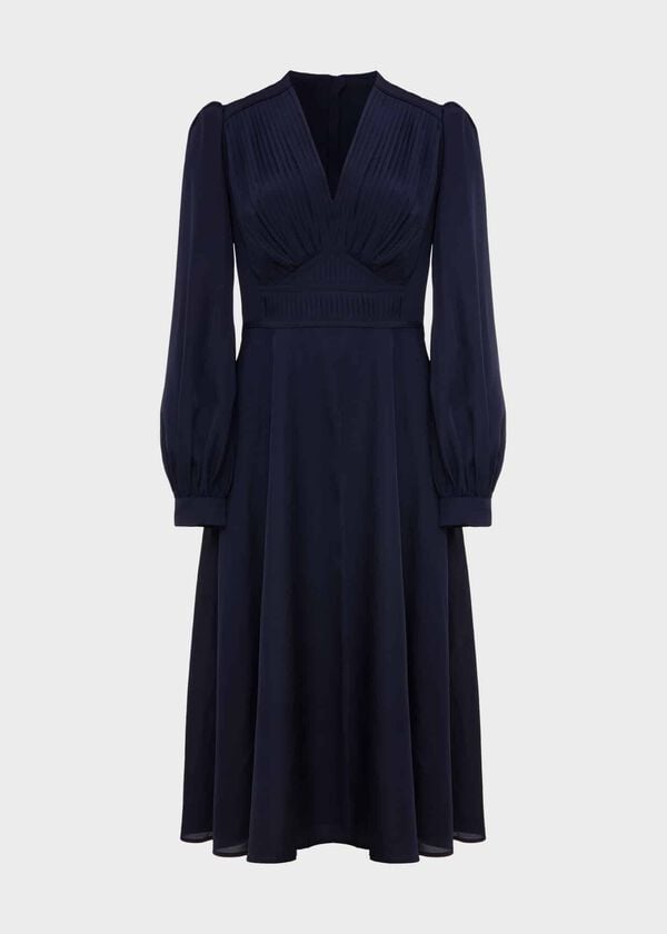 Hobbs Adrianna Dress Midnight Navy