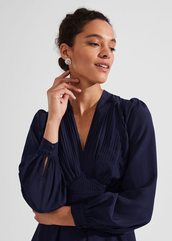 Hobbs Adrianna Dress Midnight Navy