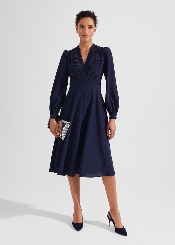 hobbs Adrianna Dress Midnight Navy