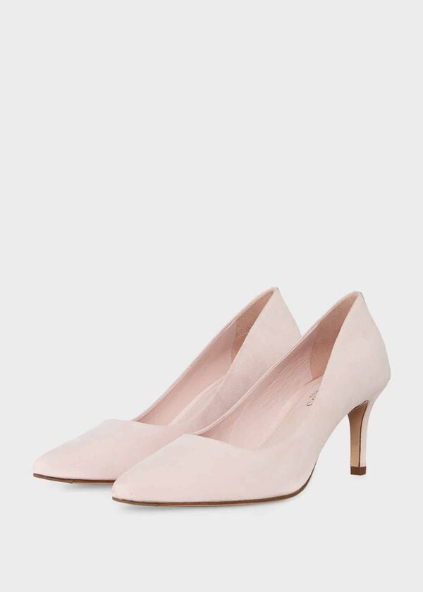 Hobbs Adrienne Court Shoes Pale Pink