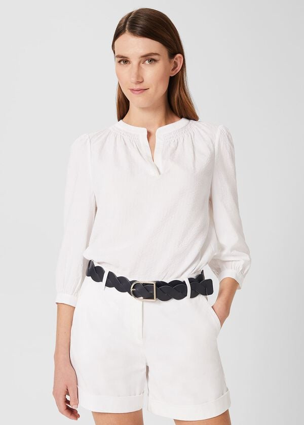 hobbs Alana Top White
