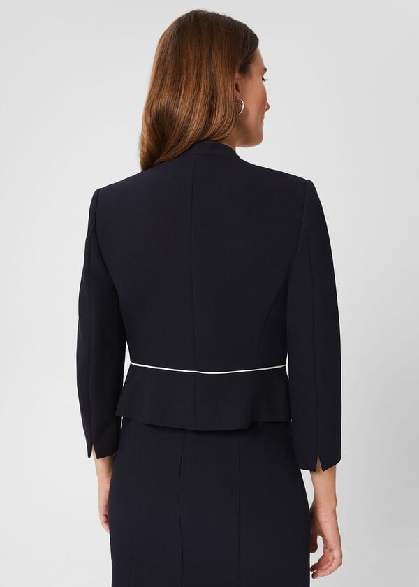 Hobbs Alexandra Jacket Navy Ivory
