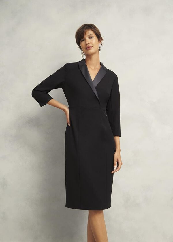 hobbs Alexis Dress Black