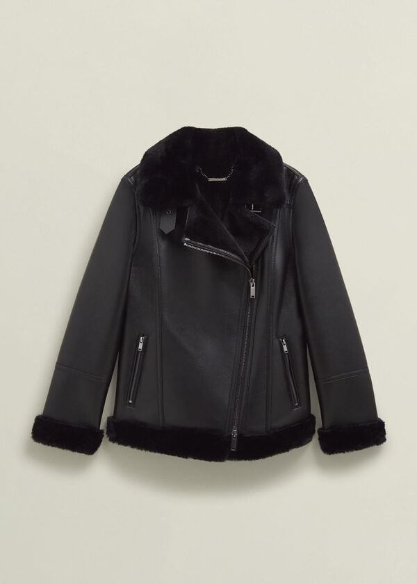 Hobbs Ali Biker Jacket Hobbs Black