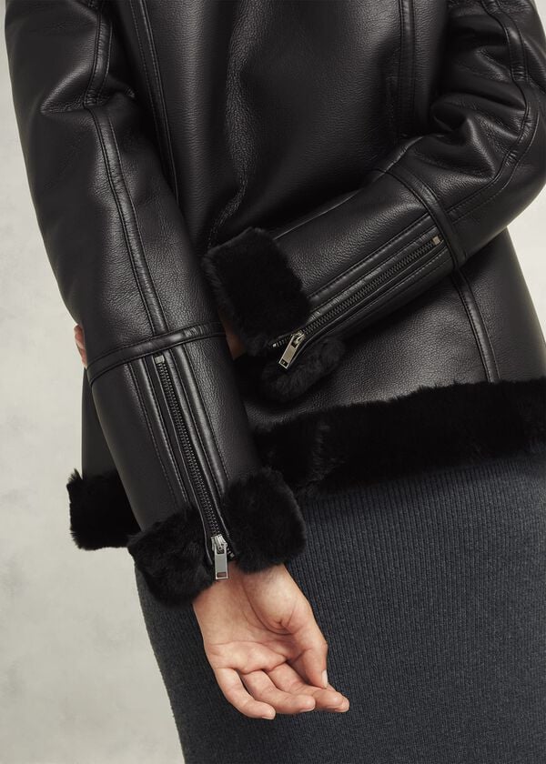 Hobbs Ali Biker Jacket Hobbs Black