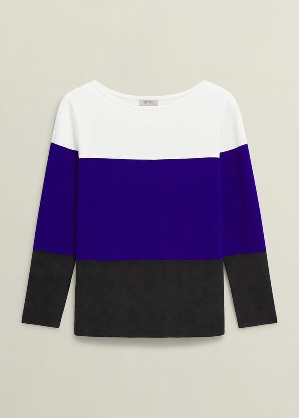 Hobbs Alice Jumper Blue Multi