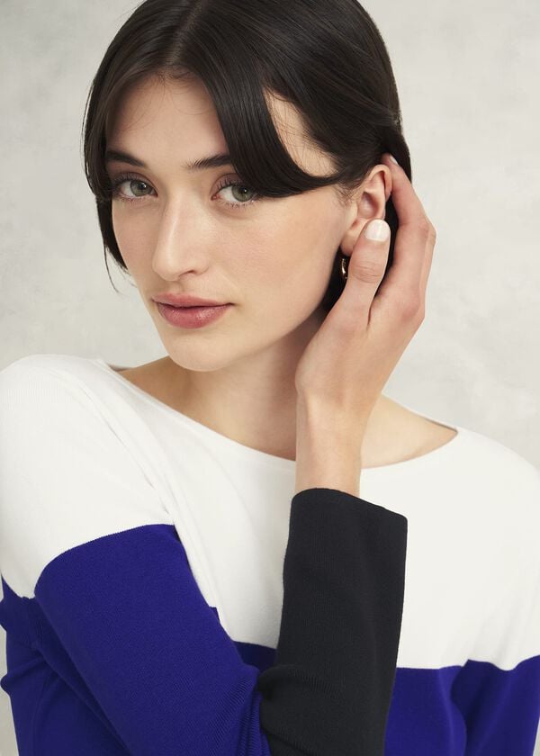 Hobbs Alice Jumper Blue Multi