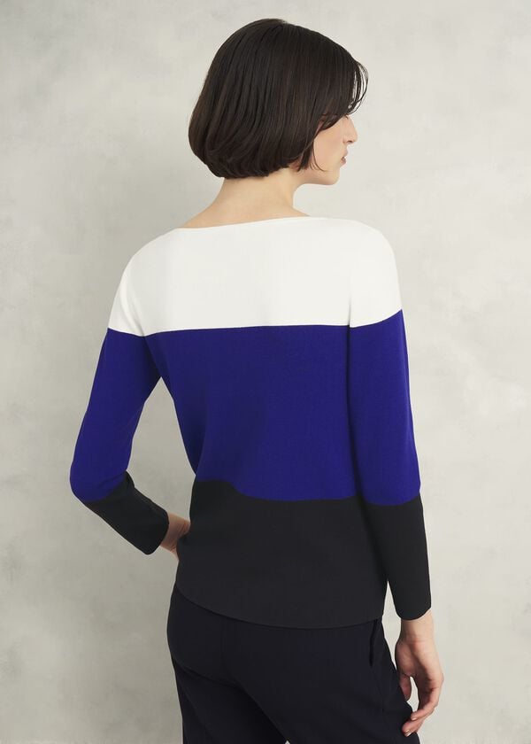 Hobbs Alice Jumper Blue Multi