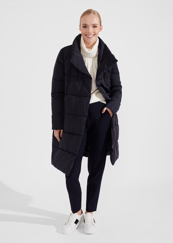 Hobbs Aliza Puffer Navy