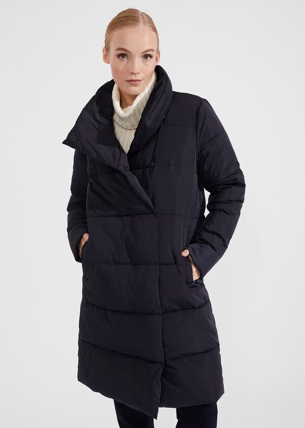 hobbs Aliza Puffer Navy