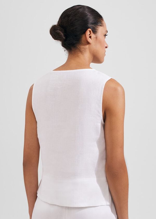 Hobbs Alma Top White
