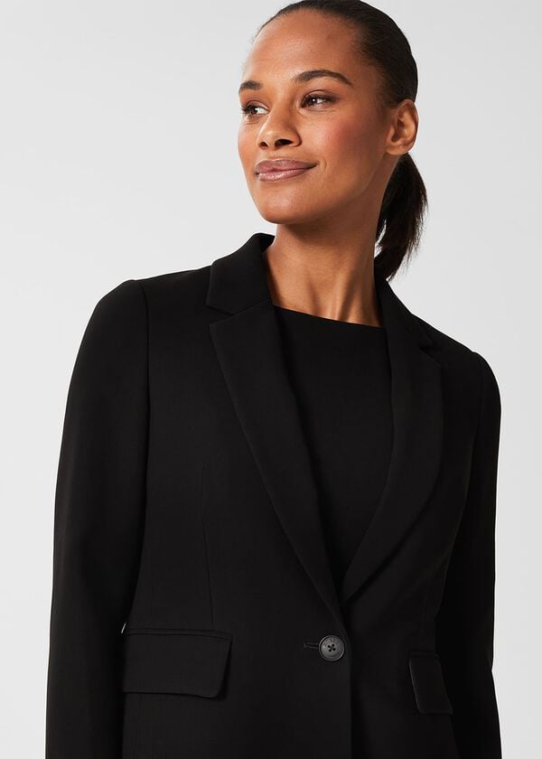 Hobbs Alva Longline Jacket Black