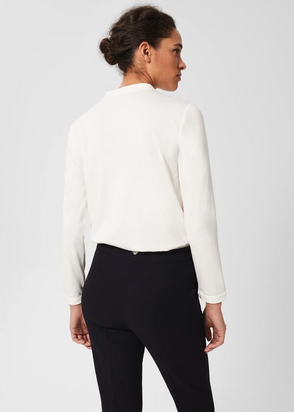 Hobbs Alva Tunic Top Ivory