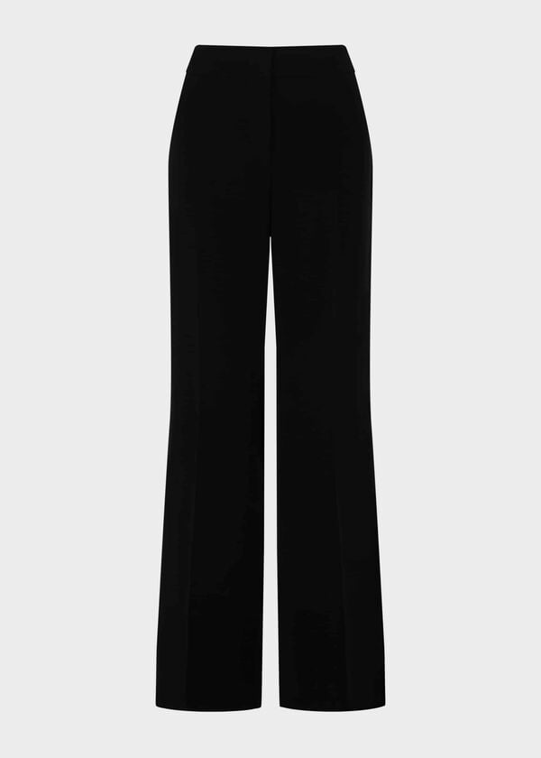 Hobbs Alva Wide Trousers Black