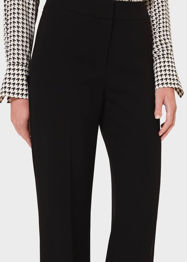 Hobbs Alva Wide Trousers Black