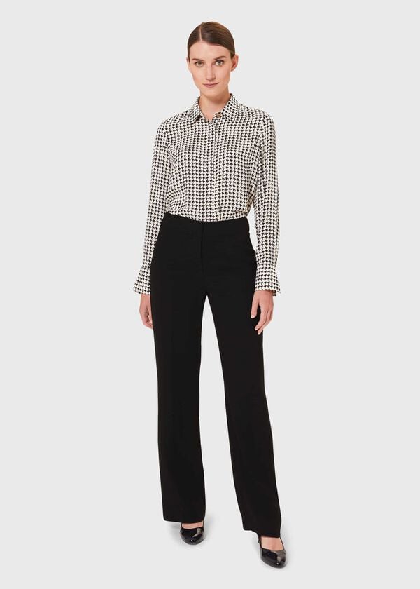 hobbs Alva Wide trousers Black