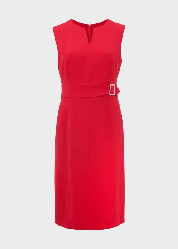 Hobbs Alyssa Dress Flame Red