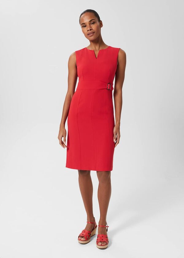 hobbs Alyssa Dress Flame Red