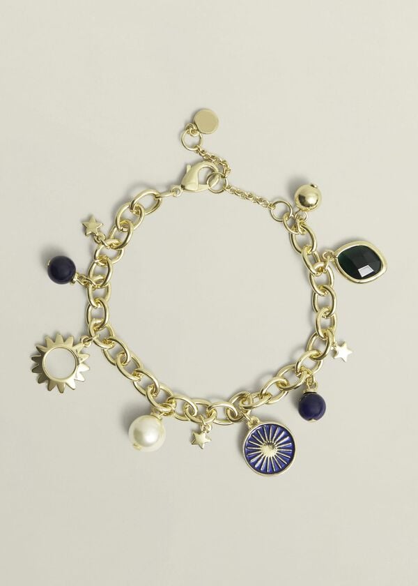 hobbs Amaya Bracelet Gold Multi