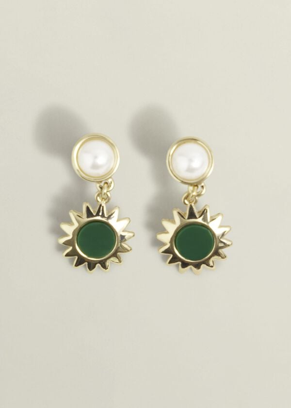 hobbs Amaya Earrings Gold Multi