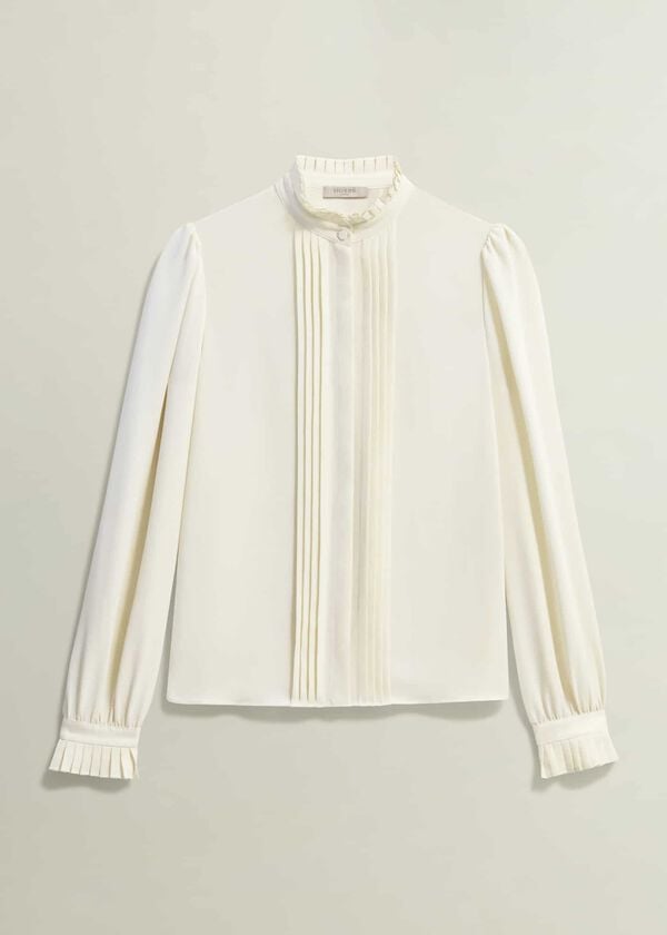 Hobbs Amber Blouse Ivory