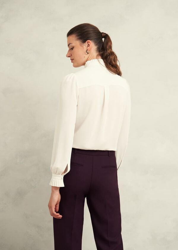 Hobbs Amber Blouse Ivory