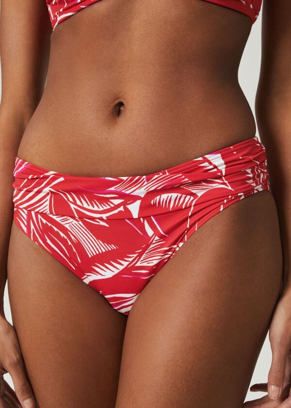 Hobbs Amelia Bikini Bottom Raspberry Multi