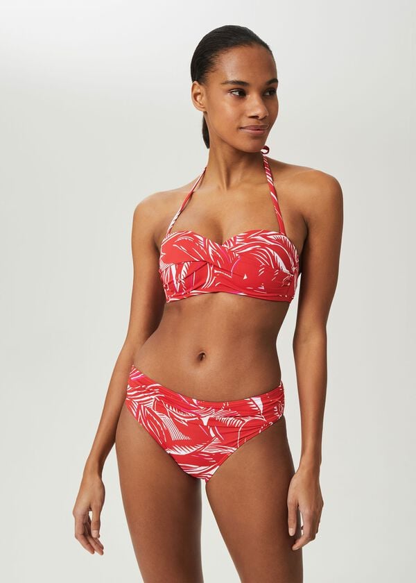 hobbs Amelia Bikini Bottom Raspberry Multi