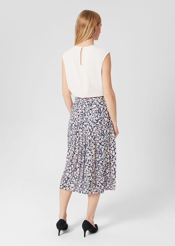 Hobbs Amica Midi Skirt Multi