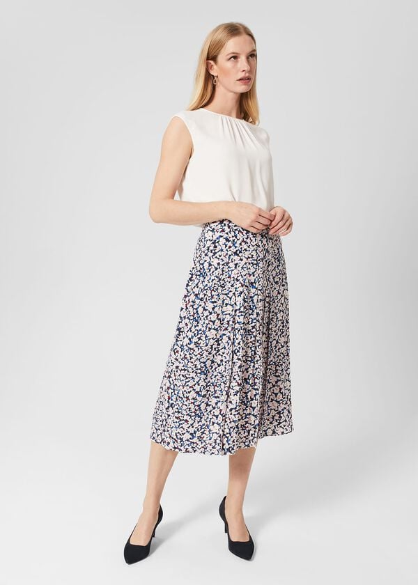 hobbs Amica Midi Skirt Multi