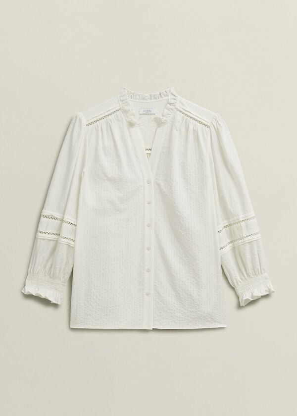 Hobbs Amira Blouse Ivory