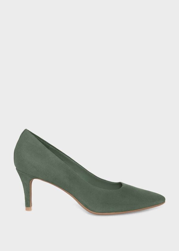 hobbs Amy Court Shoes Orchard Green