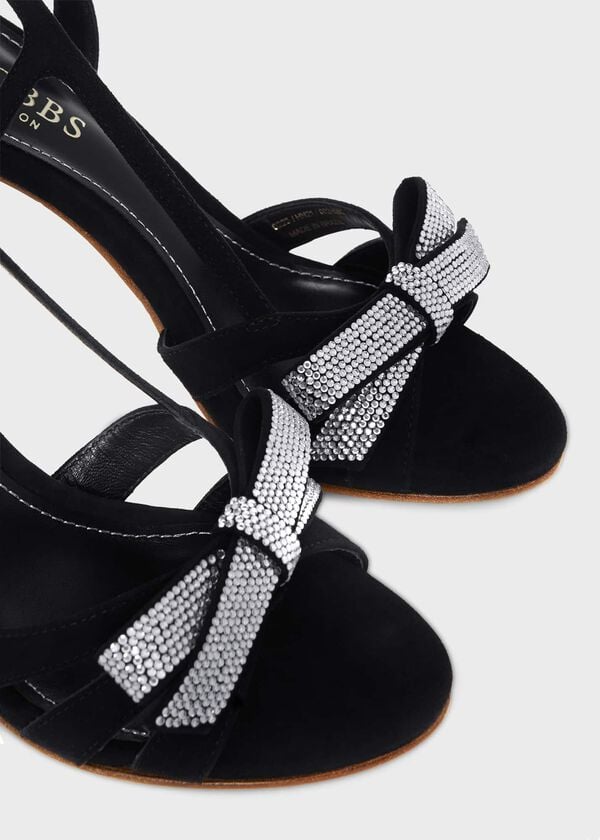 Hobbs Anastasia Bow Sandal Black