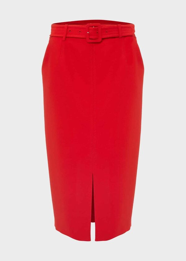 Hobbs Andie Skirt Flame Red