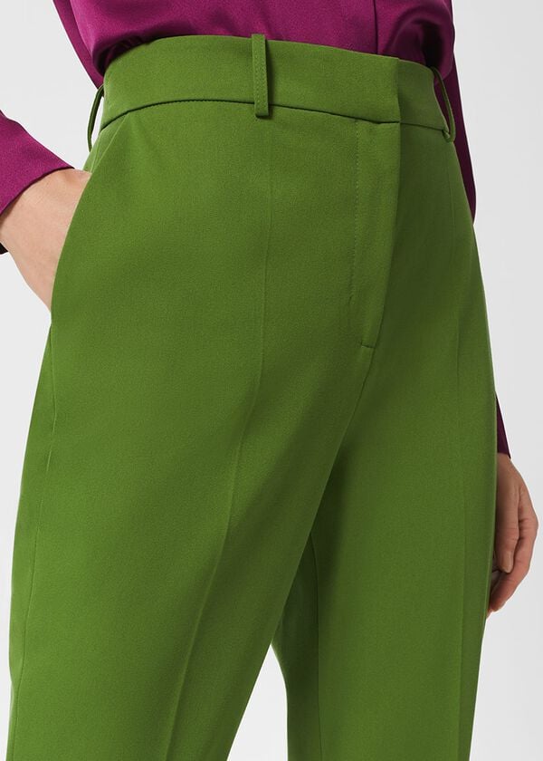 Hobbs Anela Trousers Green