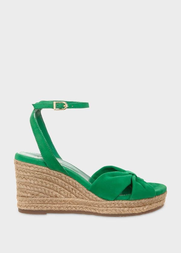 hobbs Angelica Espadrille Cilantro Green