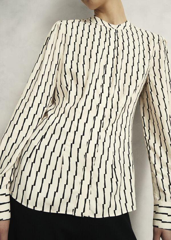 Hobbs Anglesey Shirt Buttercream Blk