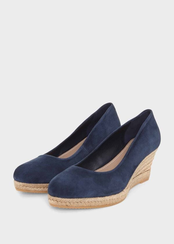 Hobbs Anna Espadrille Navy