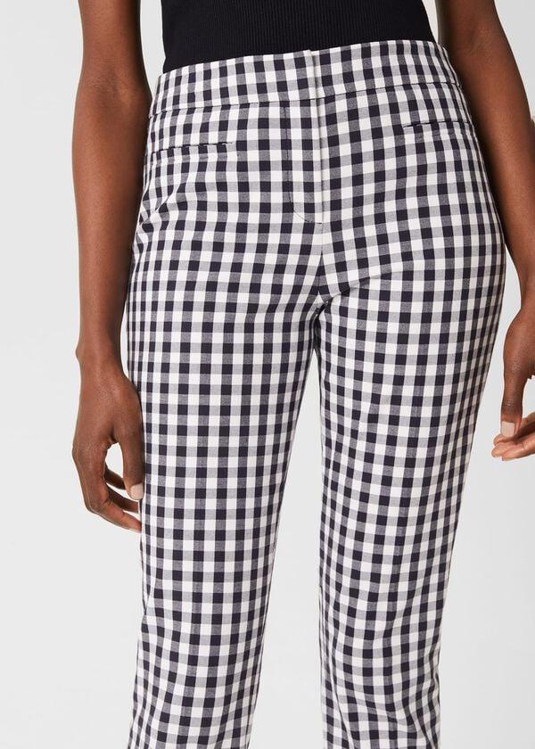 Hobbs Annie Trousers Navy Ivory