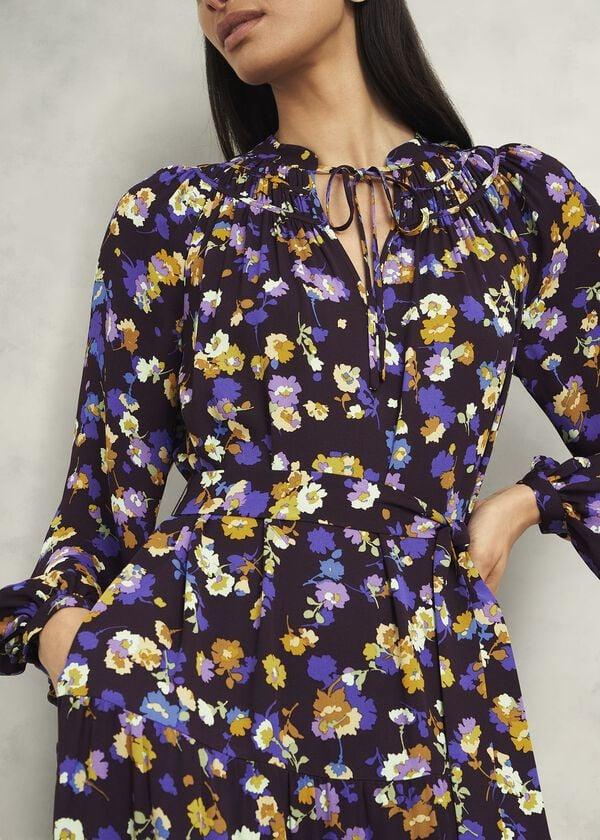 Hobbs Arbury Dress Multi