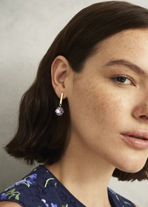 Hobbs Aria Earrings Lavender Purple