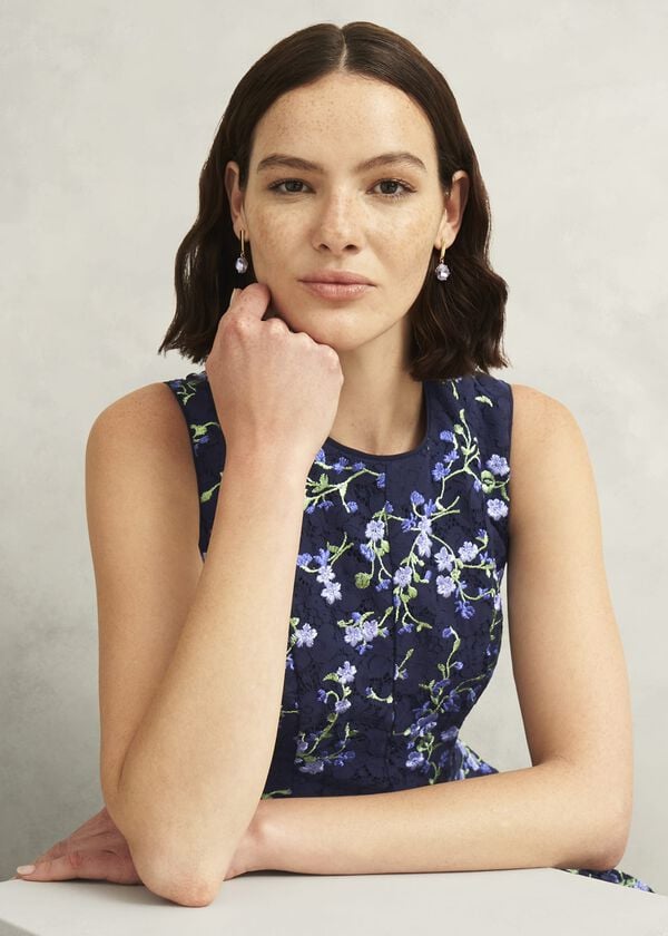 Hobbs Aria Earrings Lavender Purple