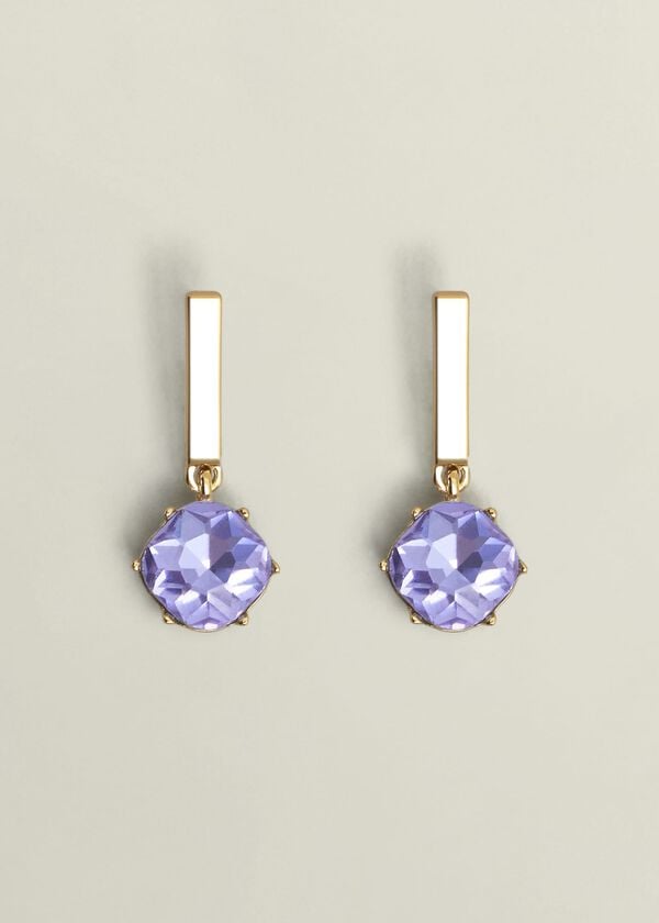 hobbs Aria Earrings Lavender Purple
